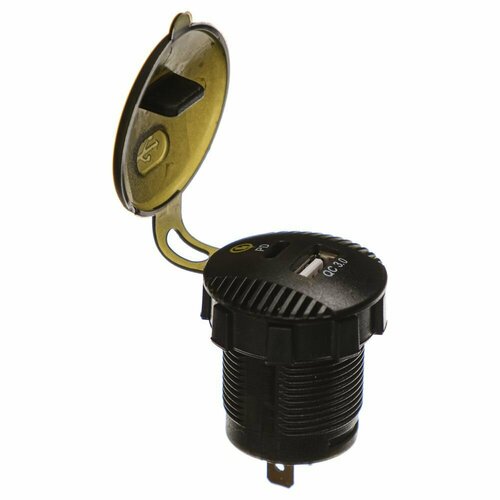 Автомобильное гнездо с USB-A QC30 и USB-C PD 3А 838₽