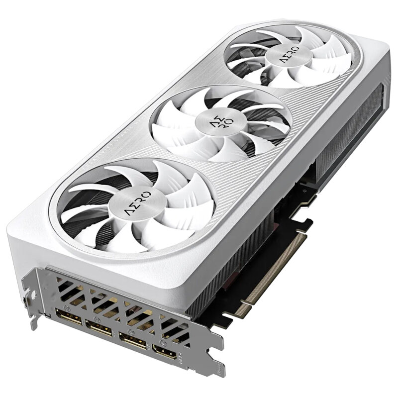 Видеокарта GigaByte nVidia GeForce RTX 4070 Super Aero OC 12G 2565Mhz PCI-E 4.0 12288Mb 21000Mhz 192 bit HDMI 3xDP GV-N407SAERO OC-12GD