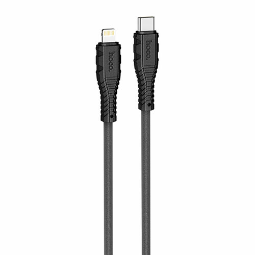 Кабель для айфон USB-C HOCO X67 Nano Type-C - Lightning, 20W, 1 м, черный