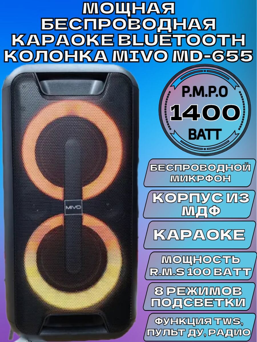 Bluetooth-колонка Mivo - фото №8