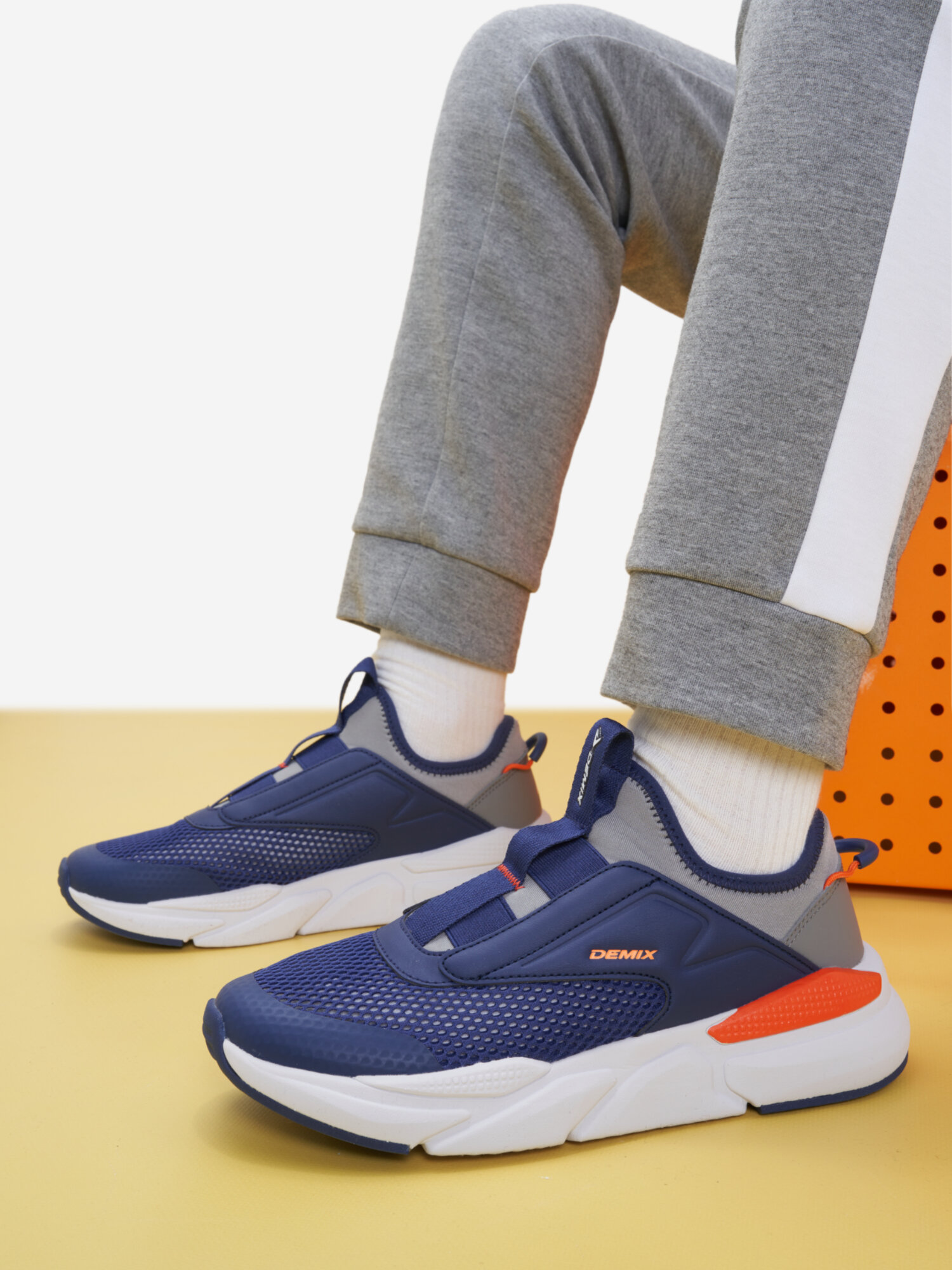 фото Кроссовки для мальчиков Demix Sprinter Verse Air Синий; RUS: 38, Ориг: 38