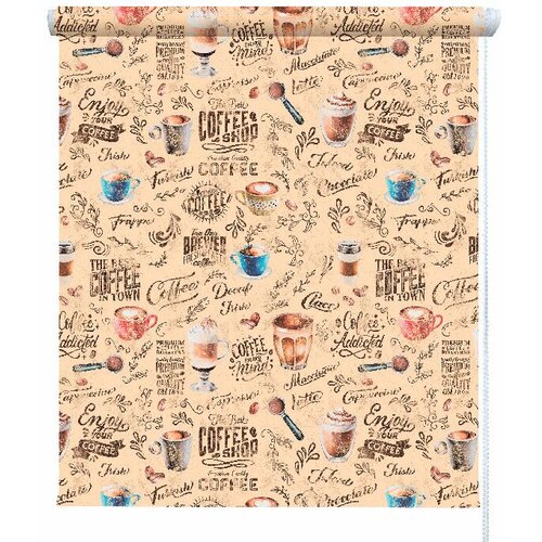 Рулонная штора Legrand Чарли холст 40x160 см бежевый 779₽