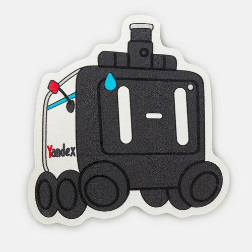 Магнит Робот-доставщик Яндекса уставший 190₽