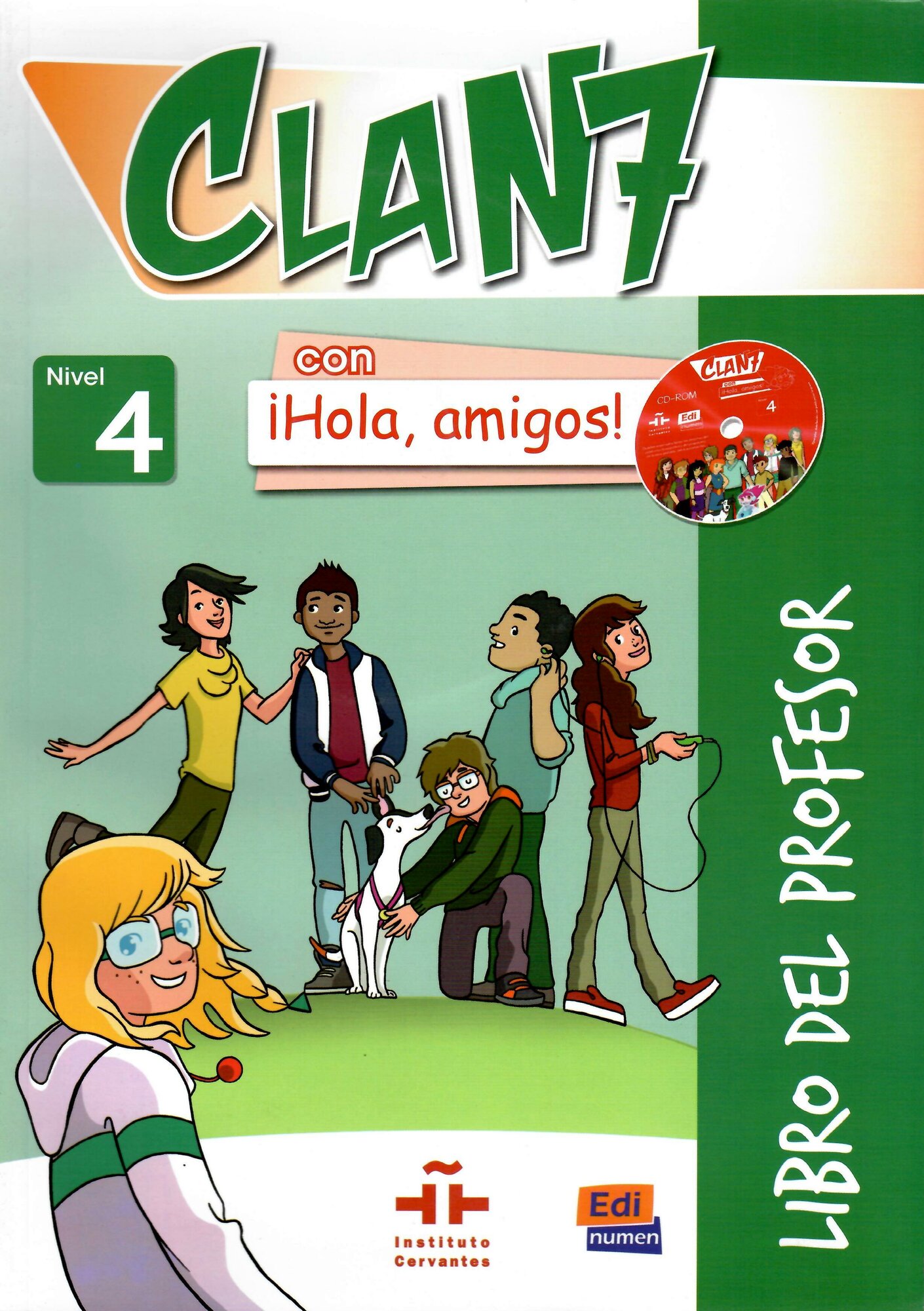 Clan 7 con ¡Hola, amigos! 4. Libro del profesor - фото №1