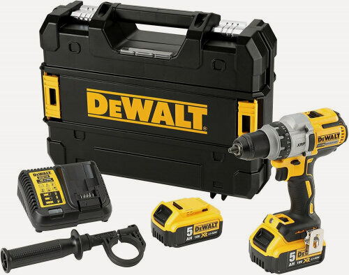 Изображение товара Дрель-шуруповерт аккумуляторная Dewalt DCD991P2