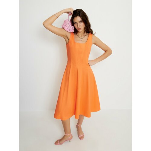 фото Платье concept club, размер m, оранжевый
