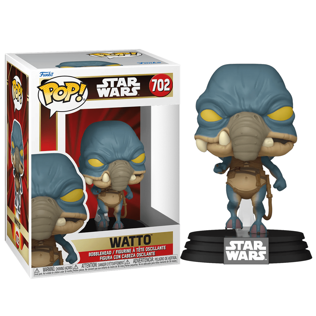 Фигурка Funko POP! Уотто - хозяин магазина с планеты Татуин (Watto) #702