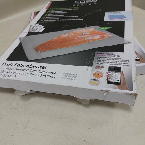 CASO VC 40х60 пакеты для вакуумного упаковщика 25 шт 4140₽