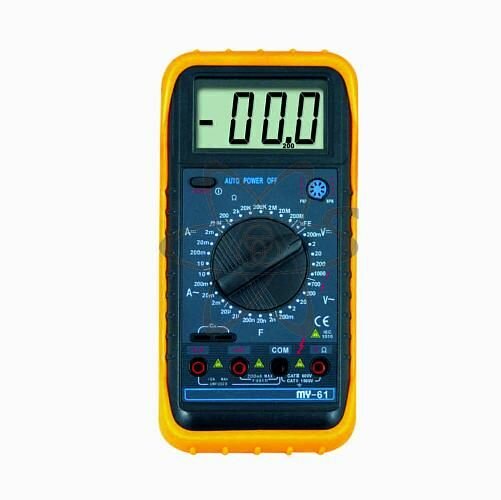 Мультиметр Mastech MY-61 SE00010188 цифровой автоматическое выключение чёрный