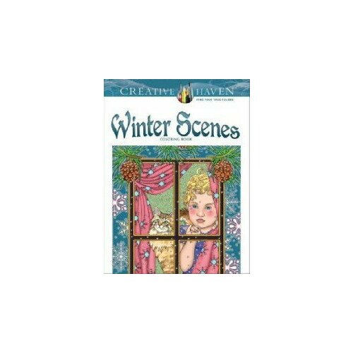 Creative Haven Winter Scenes Coloring Book