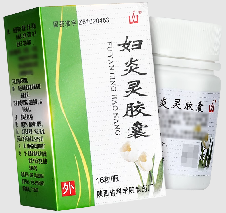 Фу Янь Лин Цзяо Нан Фуяньлин при грибковых трихомонадных и бактериальных инфекциях Fu Yan Ling Jiao Nang (ТКМ)