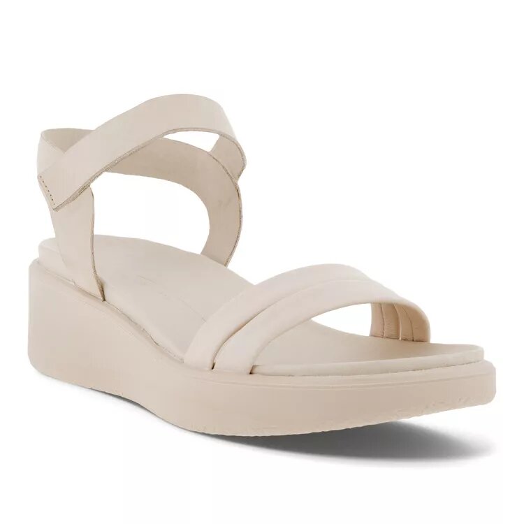 Босоножки ECCO FLOWT WEDGE LX W, размер 39, бежевый