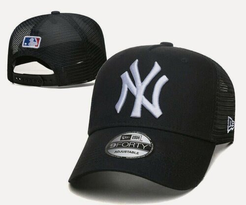 Изображение товара Бейсболка New Era "New York Yankees", унисекс, 100 % хлопок, черная
