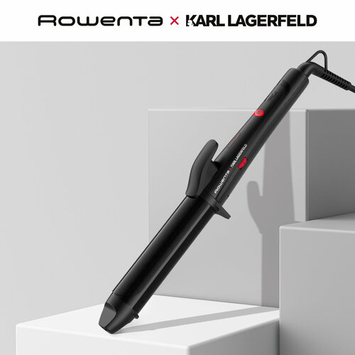 Щипцы для завивки волос 32 мм Rowenta CF323LF0 черные 3799₽