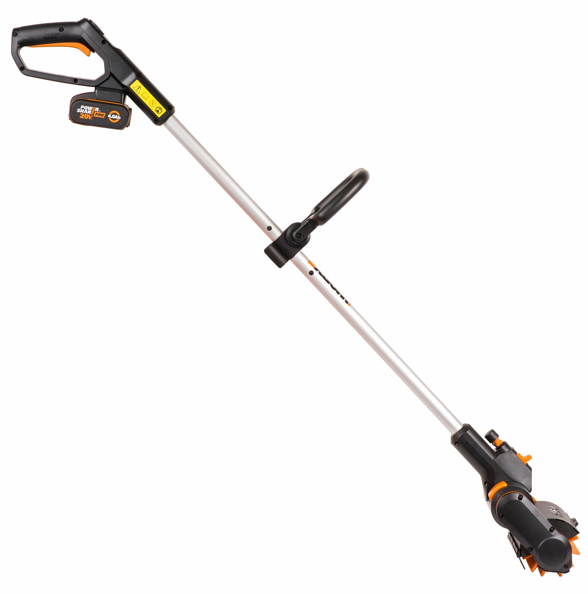 щетка для чистки дорожек WORX WG441E с ЗУ - фото №10