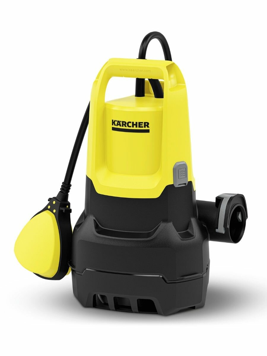 Насосы Дренажные Насос погружной дренажный Karcher SP 9.500 Dirt 1.645-800.0 для грязной воды, производительность 9500 л/ч, 280 Вт, глубина погружения 7 м