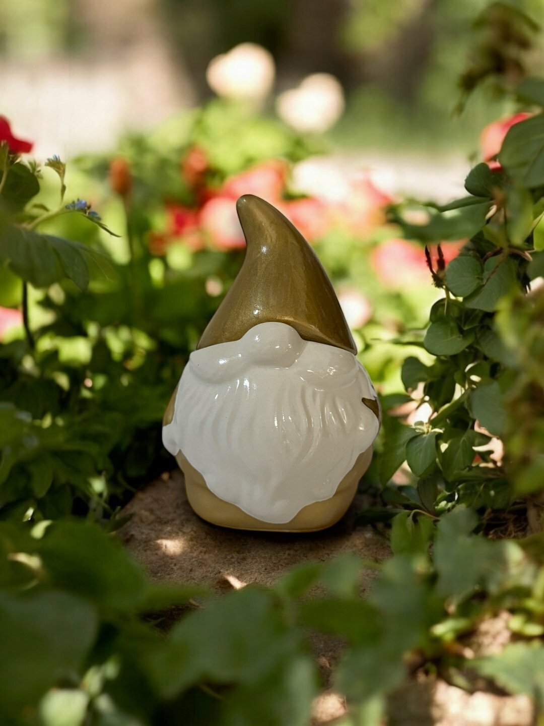 Декоративная шкатулка "Рождество", ручная работа, из скульптурного гипса бежевый