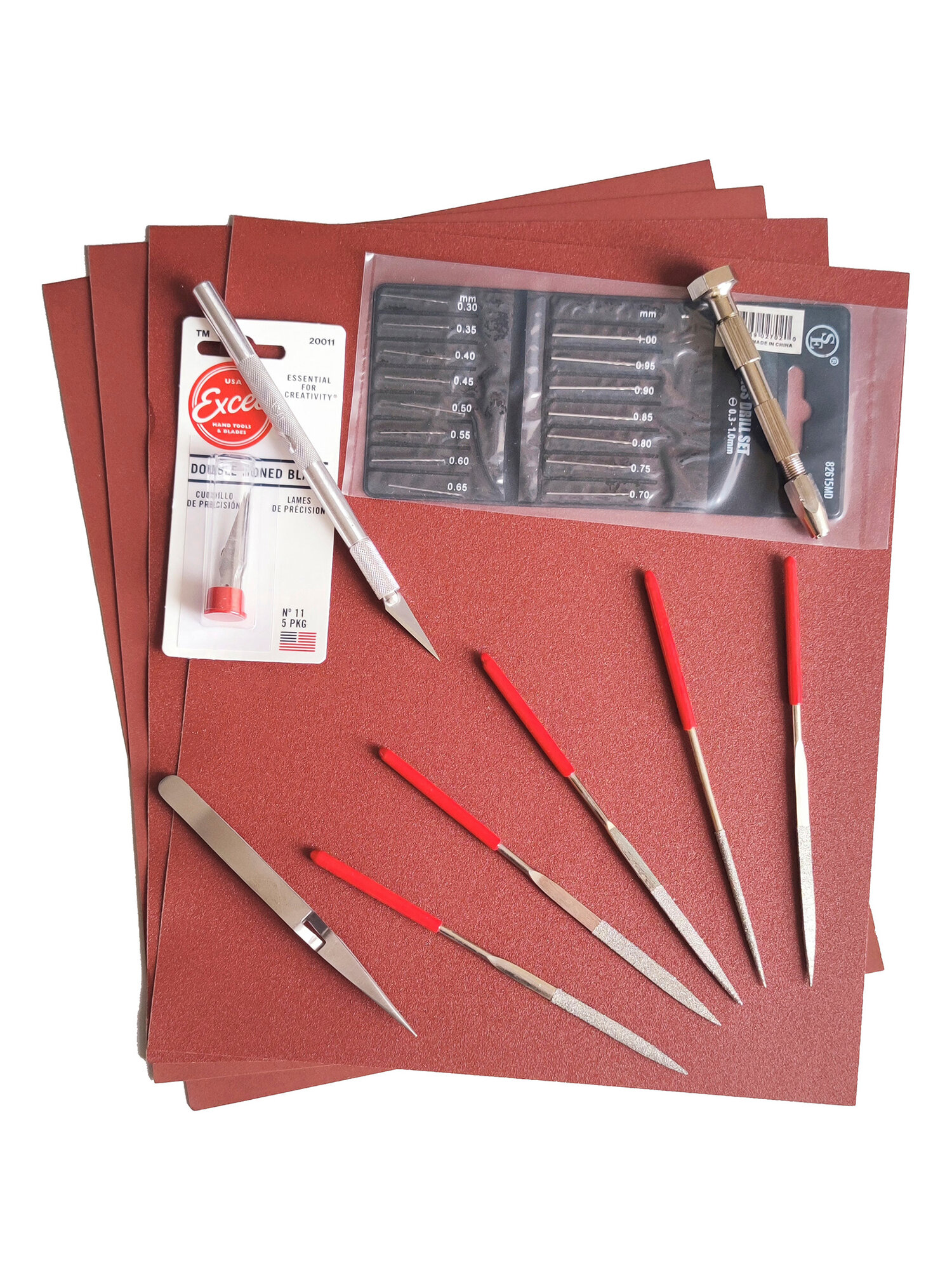 Основной набор начальных инструментов судомоделиста и моделиста — фото 1