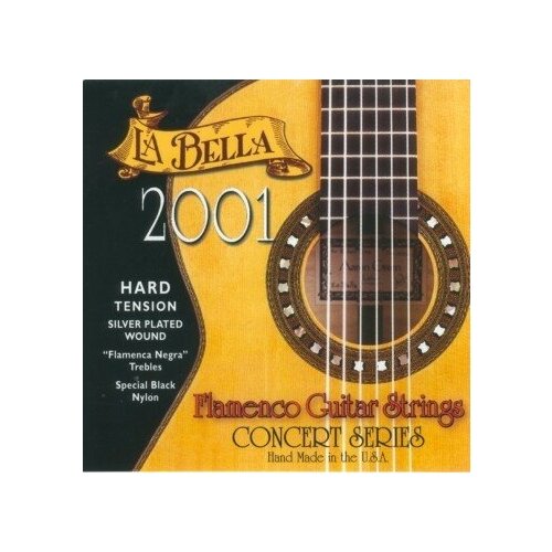 фото La bella classical flamenco hard tension 2001 струны для классической гитары