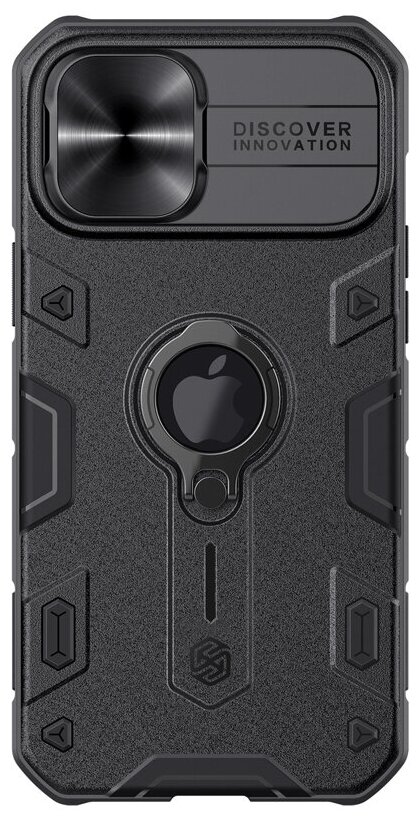 Чехол Nillkin для iPhone 12 Pro Max CamShield Armor / Ме+TPU+PC защита камеры кольцо