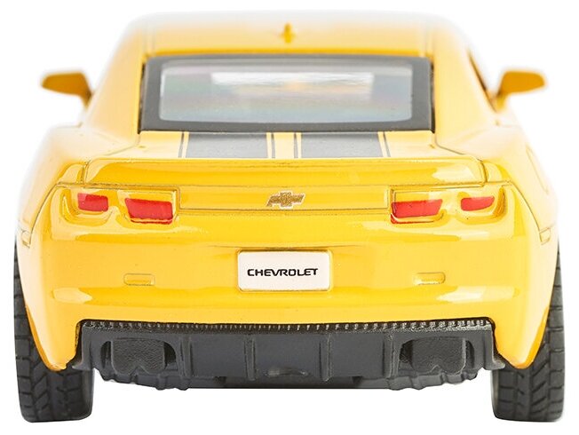 Инерционная машина Технопарк Chevrolet Camaro цвет желтый - фото №8