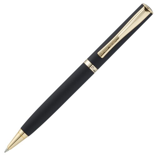Ручка шариковая Pierre Cardin ECO, цвет - черный матовый. Упаковка Е.