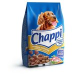 Chappi корм для взрослых собак всех пород, мясо с овощами и травами 600 гр (10 шт) - изображение