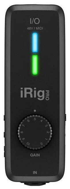 iRig-PROIO Аудио и MIDI-интерфейс для мобильных устройств, IK Multimedia