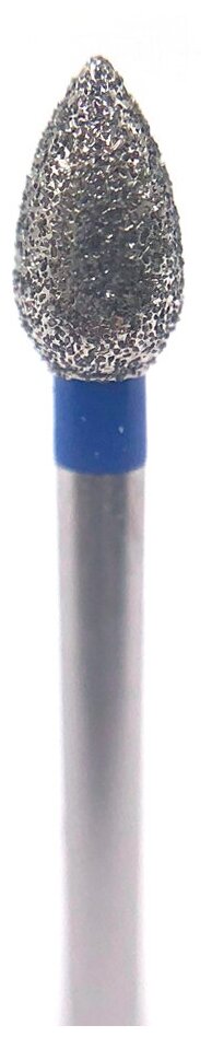 Бор алмазный Ecoline E 368, бутон, под турбинный наконечник, D 1.8 мм, синий
