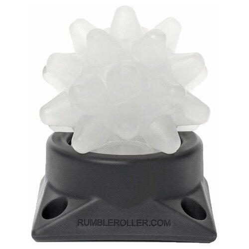 фото Массажный мяч с подставкой rumbleroller original beastie ball стандартный/белый .