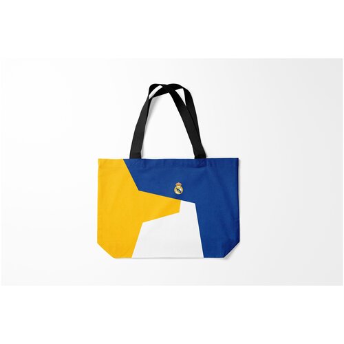 фото Сумка-шоппер / 46х35 см / футбол / real madrid geometry sport burnettie