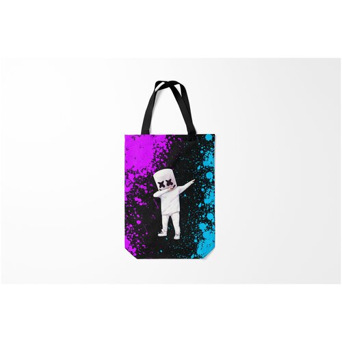 фото Сумка-шоппер / 31х42 см / разная музыка / marshmello burnettie