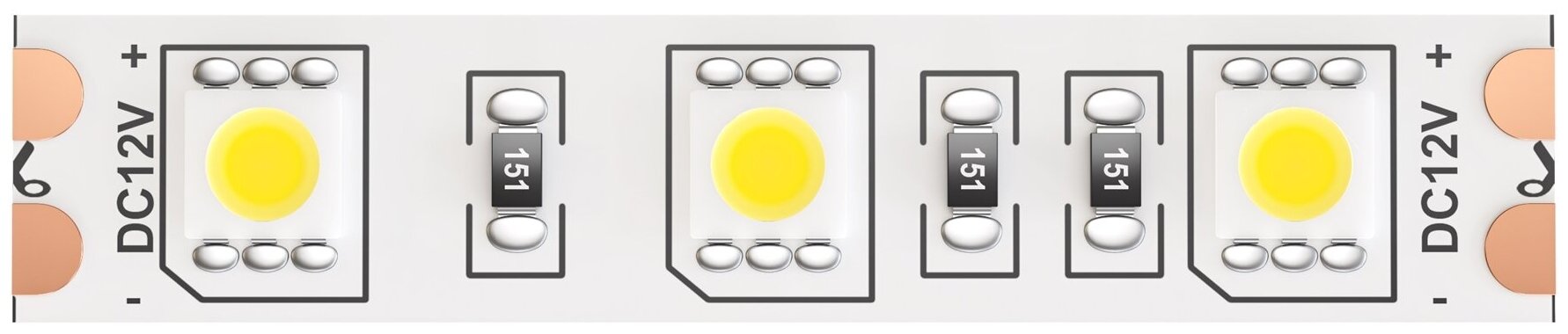 Светодиодная лента Maytoni Led strip 10128, тёплый белый свет, 72 Вт, IP20