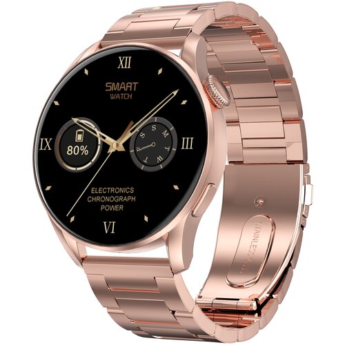 Часы Smart Watch GARSline DT3 золотистые (сталь)