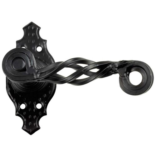 Ручка дверная на розетке черная AMIG, Артикул 102К