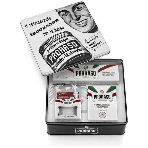 PRORASO / Набор для бритья TOCCASANA для чувствительной кожи набор для бритья proraso toccasana