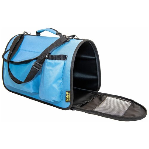 PRIDE сумка-переноска Калиста синяя лазурь 45 x 29 x 27 см (1 шт) матрас для собак pride калиста уличный цвет синяя лазурь 120х85см
