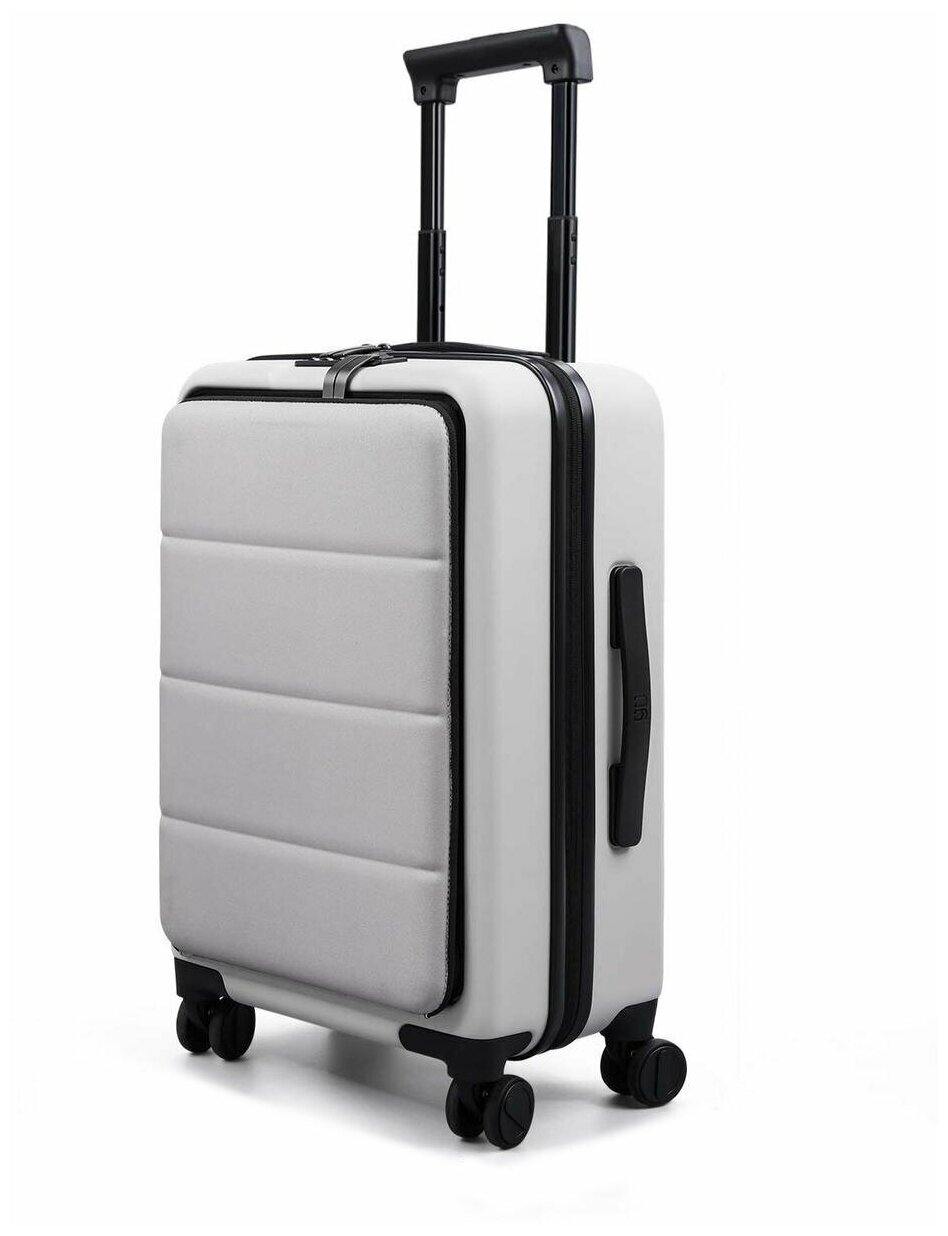 Чемодан NINETYGO Light Business Luggage 20" белый