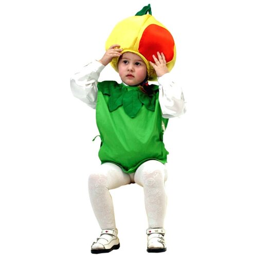 фото Карнавальный костюм для детей волшебный мир яблоко детский, 104-134 см