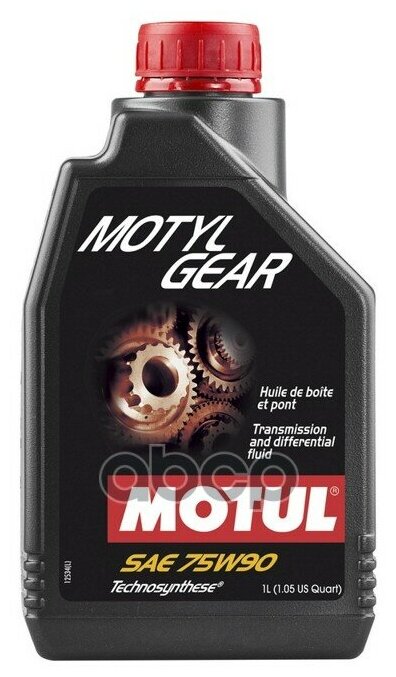 Трансмиссионное Масло Motylgear 75w-90 1л (105783) 109055 MOTUL арт. 109055