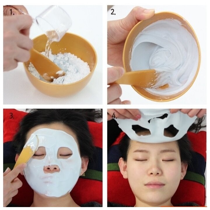 Альгинатная антивозрастная питательная маска для лица (банка) Anskin Original Aroma Modeling Mask / Container (240 гр)