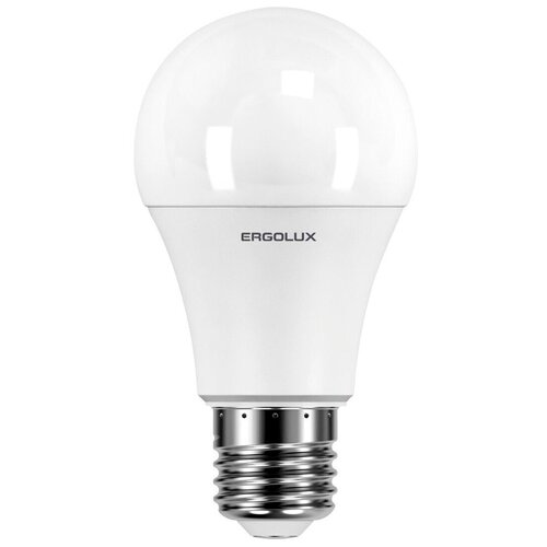 Ergolux (Эл.лампа светодиодная ЛОН 15Вт Е27 4500К 220-240В, промо) ERGOLUX LED-A60-15W-E27-4K (1 шт.)