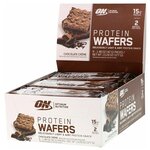 Протеиновые вафли Optimum Nutrition Protein Wafers Chocolate Creme 42g х 9шт - изображение