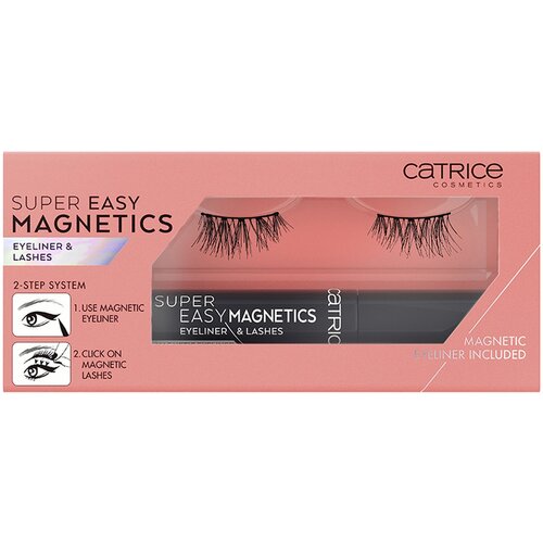 Catrice - Набор: Подводка для глаз и накладные ресницы Super Easy Magnetics Оттенок 10  - Купить