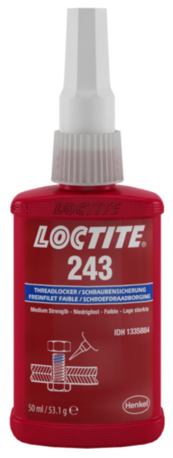 Loctite 243 50мл (резьбовой фиксатор средней прочности)
