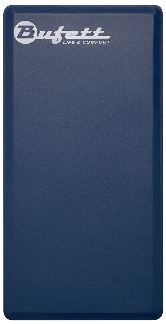 Коврик против усталости Bufett, 500х1000х19 мм, синий - фотография № 1