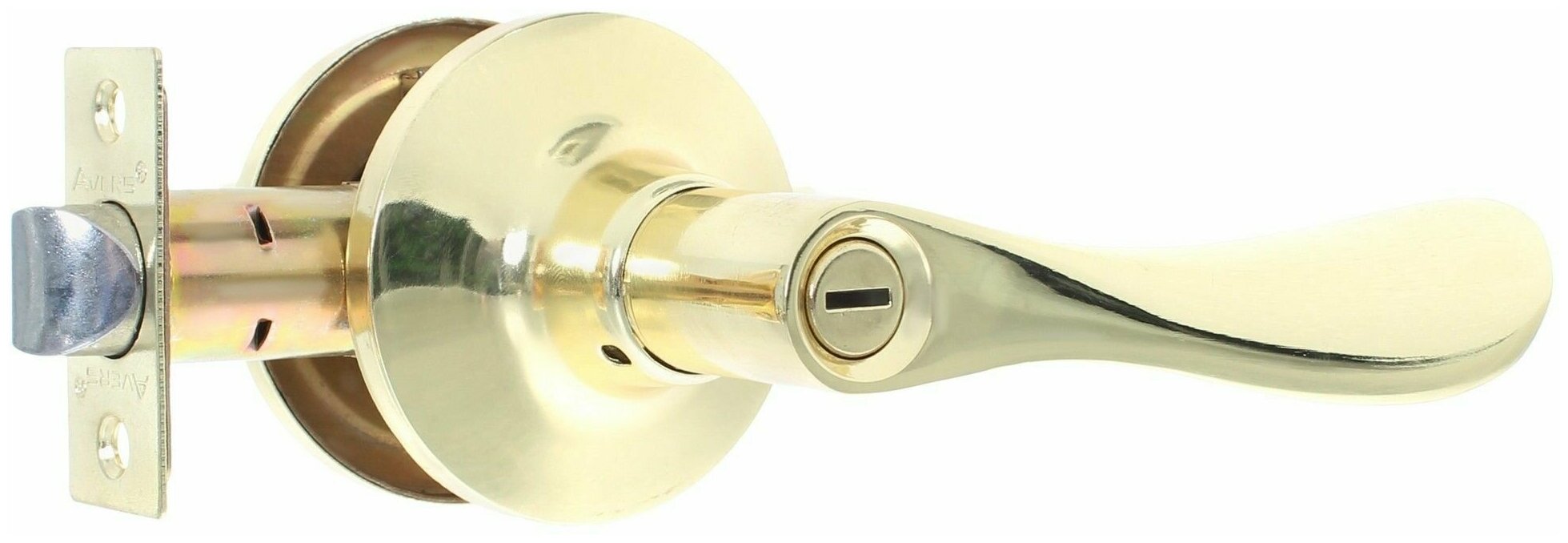 Ручка-защёлка Avers 8091-03-G с фиксатором сталь цвет золото