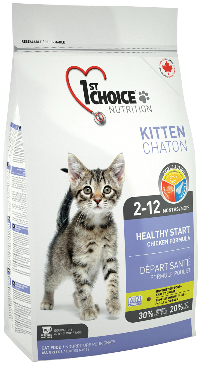 1St Choice Healthy Start корм для котят Курица, 350 г.