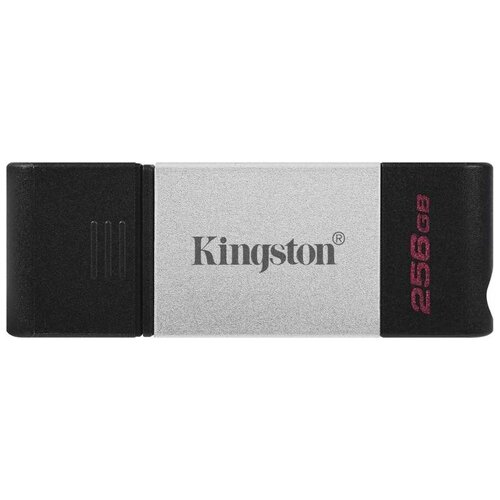 Флеш Диск Kingston 256Gb DataTraveler 80 DT80/256GB USB3.0 черный флеш диск kingston 256gb datatraveler dt80 usb c 3 2 gen 1