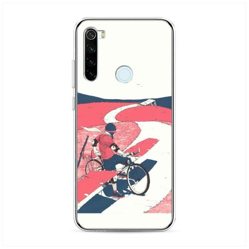 фото Силиконовый чехол "хобби велосипед 4" на xiaomi redmi note 8t / сяоми редми нот 8т case place